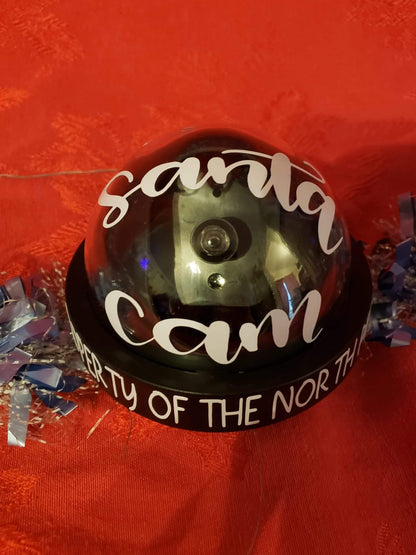 Santa Camera with a  blinking light