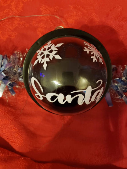 Santa Camera with a  blinking light